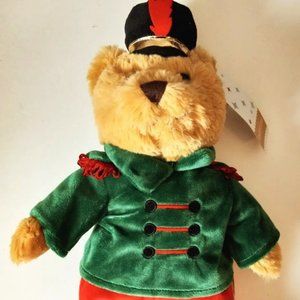 Macy's 2020 Christmas Cheer 14 inch Plush Bear NWT Retails $50